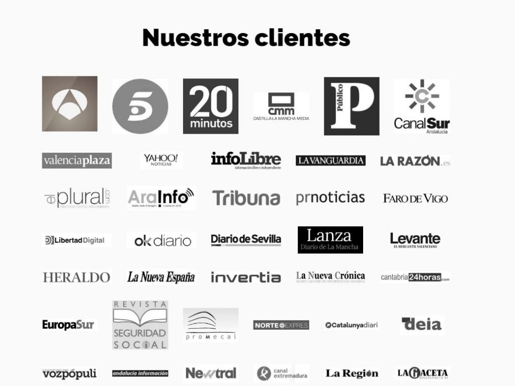 Clientes de Porcentual.es