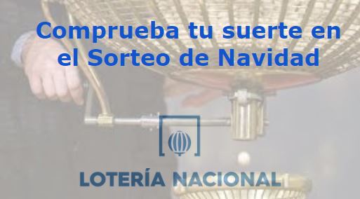 Comprueba tu suerte en el sorteo de Navidad